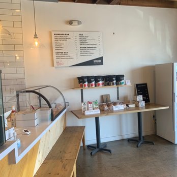 Solid Coffee Roasters - Menu and Counter - Coffee Roasteries Near Me - Artesia, California