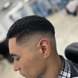 Classic butter mid fade!!