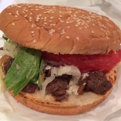 Oz Turk Pizza & Kebabs - Kangaroo burger