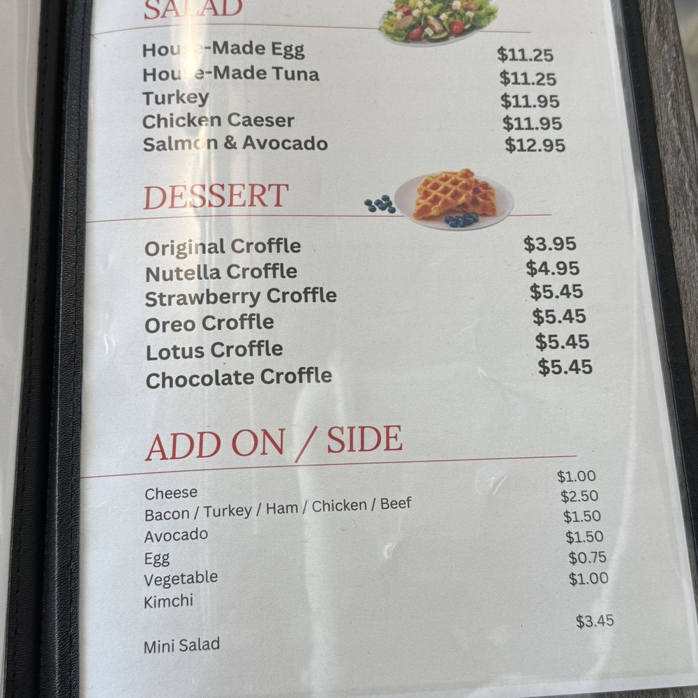Little Late Bird - Menu 4/2025 - Breakfast & Brunch Near Me - San Mateo, California