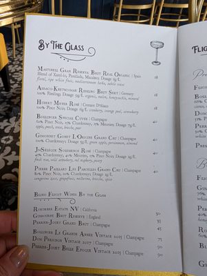 Menu photo 2 Healdsburg Bubble Bar Healdsburg, CA