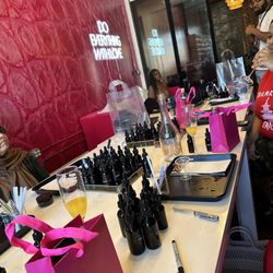 By Le Creme - Perfume Making Stations, including a wide selection of Top, Middle, and Bottom Fragrances.