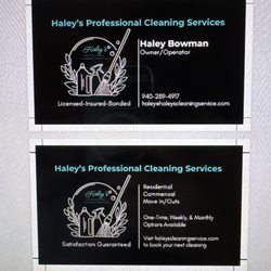 Haleys Professional Cleaning Services