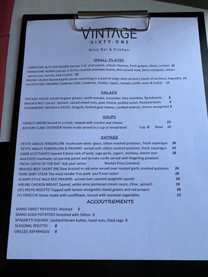 Vintage '61 Wine Bar & Kitchen by null