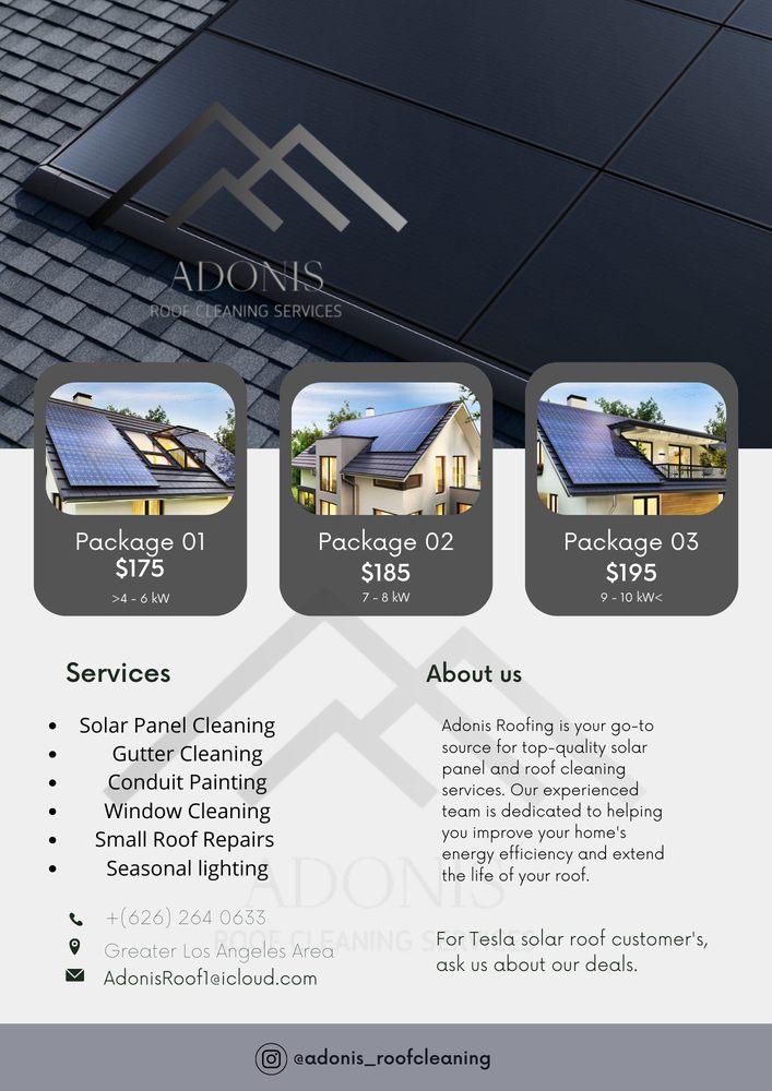 Slide of Adonis Roofing Services