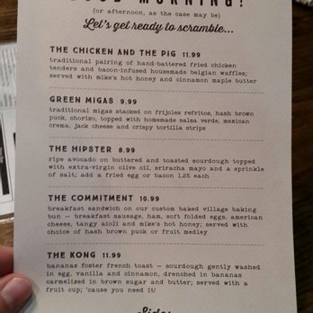Cricket's Grill & Draft House - Brunch food menu - American Near Me - Waco, Texas