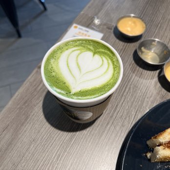 Cafe N One - Matcha latte - Desserts Near Me - Markham, Ontario