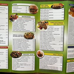 Rico Pollo - Menu