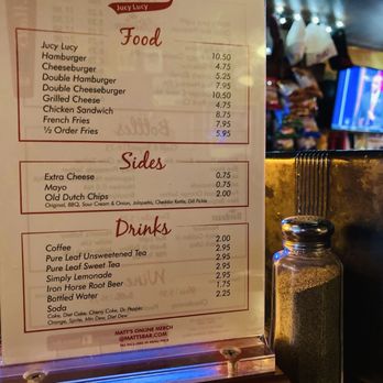 Matt's Bar - Burgers Near Me - Minneapolis, Minnesota