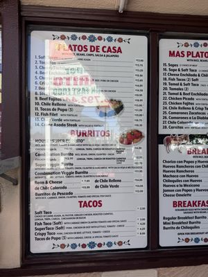Menu photo 4 El Super Burrito Pasadena, CA