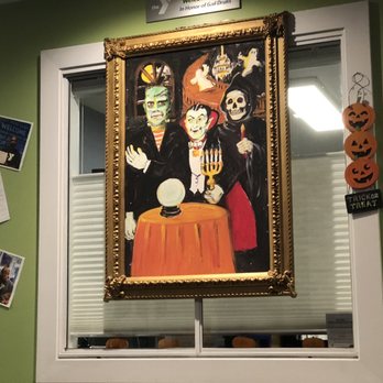 Albany Branch YMCA - Thursday, October 31, 2019: YMCA waiting area decorated for Halloween. - Gyms Near Me - Albany, California