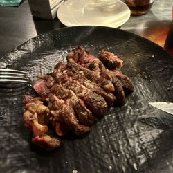 Meat House - My tenderloin once it came back and was now medium rare and to my liking.