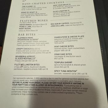 Fleming’s - Menu - Steakhouses Near Me - Orlando, Florida
