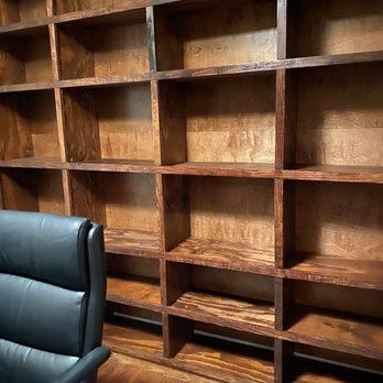 All Metroplex Handyman - Custom made bookshelves made by Miguel! - General Contractors Near Me