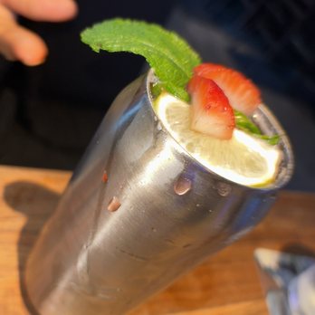 Yard House - Grey Goose Strawberry Mule - New American Near Me - Washington, DC, District of Columbia