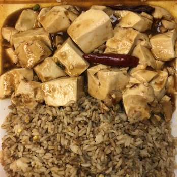 Orient Express - Ma-Po Tofu with Fried Rice - Chinese Near Me - San Ramon, California Orient Express - Ma-Po Tofu with Fried Rice - Chinese Near Me - San Ramon, California