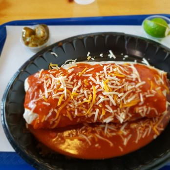 Vallarta Express - Fish Burrito:  Looks delish, but looks were deceiving it turned out. - Mexican Near Me - Carlsbad, California