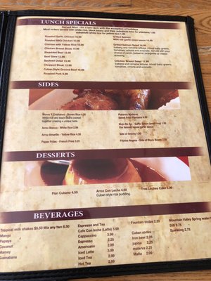 Menu photo 8 Versailles Los Angeles, CA Menu photo 8 Versailles Los Angeles, CA