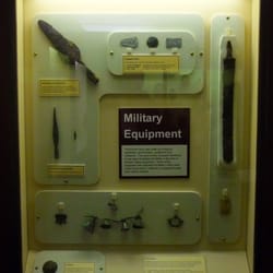 Grosvenor Museum - Display of Roman military equipment