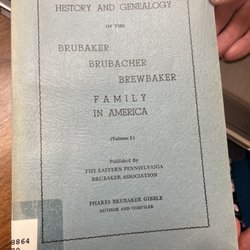 One of the many historical books available for reference.