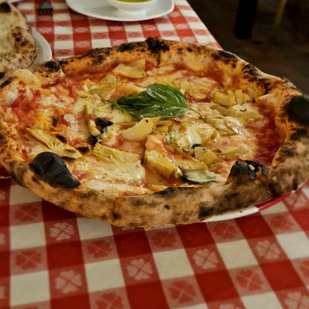 Ama Pizza - Margherita Pizza (+artichoke) - Pizza Near Me - Hillsborough Township, New Jersey