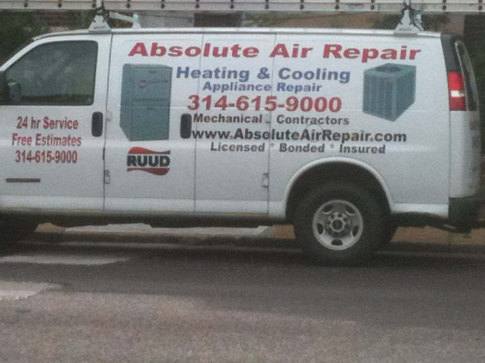 ABSOLUTE HEATING COOLING & APPLIANCE REPAIR Updated October 2024 12430 Tesson Ferry Rd