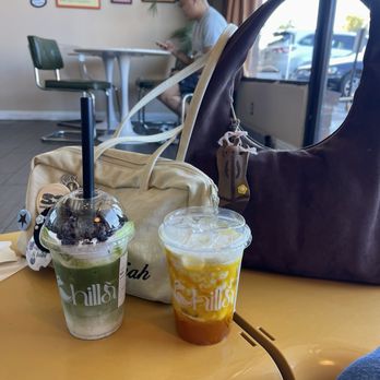 Chilla Coffee - Dirty matcha & mango cloud - Coffee & Tea Near Me - Garden Grove, California Chilla Coffee - Dirty matcha & mango cloud - Coffee & Tea Near Me - Garden Grove, California
