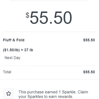 Sparkles Laundry - Laundry service rates are higher than average ($1/lb). - Laundromat Near Me - Van Nuys, California