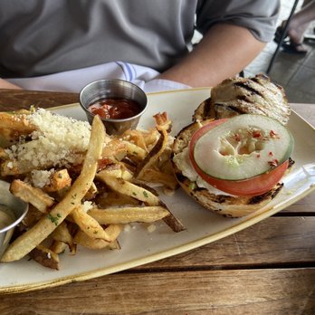 Monkeypod Kitchen by Merriman - Fresh Island Fish Sandwich - New American Near Me - Kihei, Hawaii Monkeypod Kitchen by Merriman - Fresh Island Fish Sandwich - New American Near Me - Kihei, Hawaii
