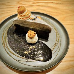 Ise-Shima Restaurant - Black sesame rice cake