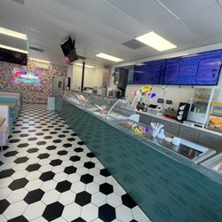 Michoacana Ice Cream - The inside
