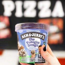 Sahara Pizza - We carry Ben & Jerry's! For delivery too!