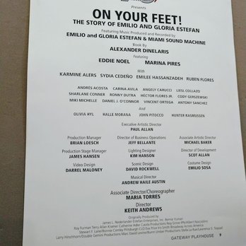 Gateway Playhouse - On Your Feet info - Performing Arts Near Me - Bellport, New York