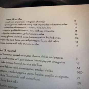 ABC Cocina - Menu - Latin American Near Me - New York, New York ABC Cocina - Menu - Latin American Near Me - New York, New York