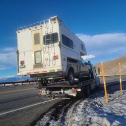 South Tahoe Towing - Truck and camper