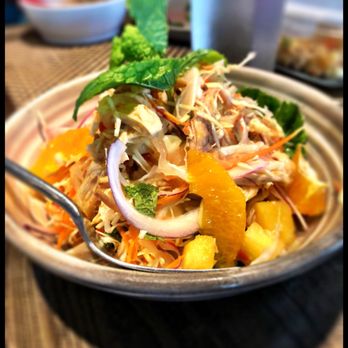 Mint & Basil - Chicken salad - Vietnamese Near Me - Hong Kong, HK