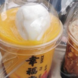 Mango $ Brown sugar bbt Mango $ Brown sugar bbt