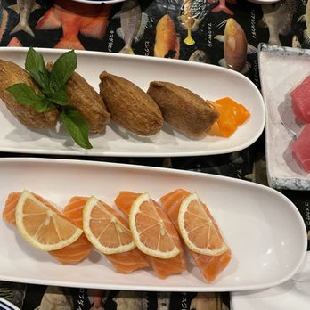Sushi Miyagi - Inari, tuna, salmon - Sushi Bars Near Me - Houston, Texas Sushi Miyagi - Inari, tuna, salmon - Sushi Bars Near Me - Houston, Texas