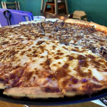 Spanky's Pizza - Thin 1/2 cheese 1/2 mushroom - Pizza Near Me - Pasadena, Texas Spanky's Pizza - Thin 1/2 cheese 1/2 mushroom - Pizza Near Me - Pasadena, Texas