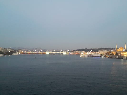 Galata Bridge by null