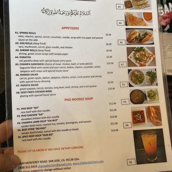 Champa Kitchen - Vietnamese Near Me - San Jose, California