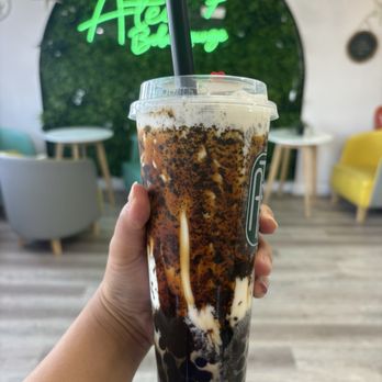 A Tea 7 - Cookie Monster - yum! - Bubble Tea Near Me - San Diego, California