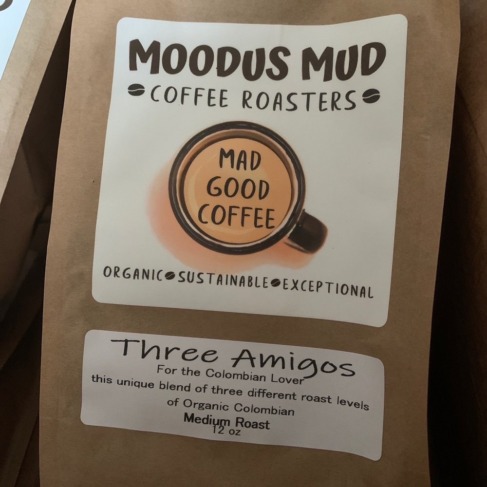 Moodus Mud Coffee Roasters - Three Amigos - Coffee Roasteries Near Me - Moodus, Connecticut Moodus Mud Coffee Roasters - Three Amigos - Coffee Roasteries Near Me - Moodus, Connecticut