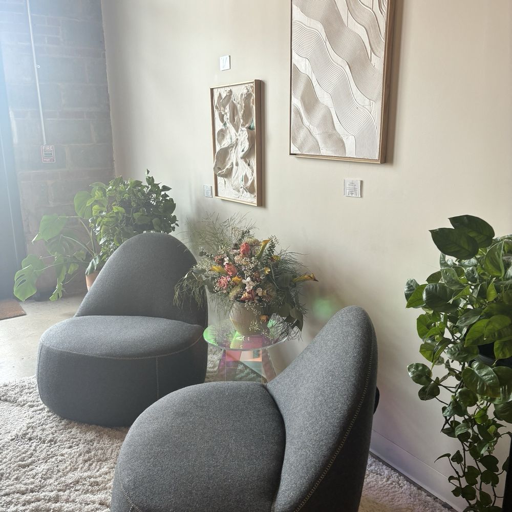 The Coterie Wellness Studio - Waiting area - Yoga Near Me - Charlotte, North Carolina The Coterie Wellness Studio - Waiting area - Yoga Near Me - Charlotte, North Carolina