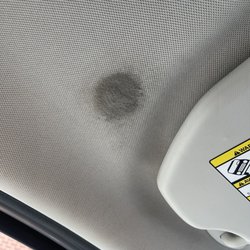 Carriage Traders - It was supposed to be a small cigarette hole and they patched like this? Said I'll love it??