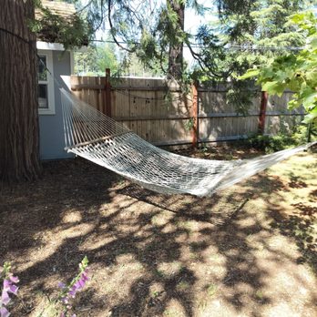 The Pines Inn - Loved this hammock - Hotels Near Me - Grass Valley, California The Pines Inn - Loved this hammock - Hotels Near Me - Grass Valley, California