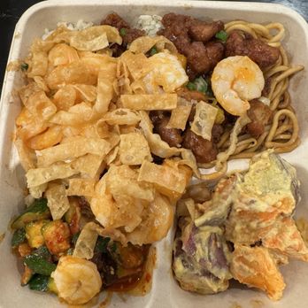 Jade Rabbit - Fried rice & chow mein, garlic shrimp & orange mango chicken, spicy zucchini mushroom, Japanese sweet potato - Chinese Near Me - Santa Monica, California Jade Rabbit - Fried rice & chow mein, garlic shrimp & orange mango chicken, spicy zucchini mushroom, Japanese sweet potato - Chinese Near Me - Santa Monica, California