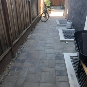 Total Landscape - Pavers side of house - Landscaping Near Me
