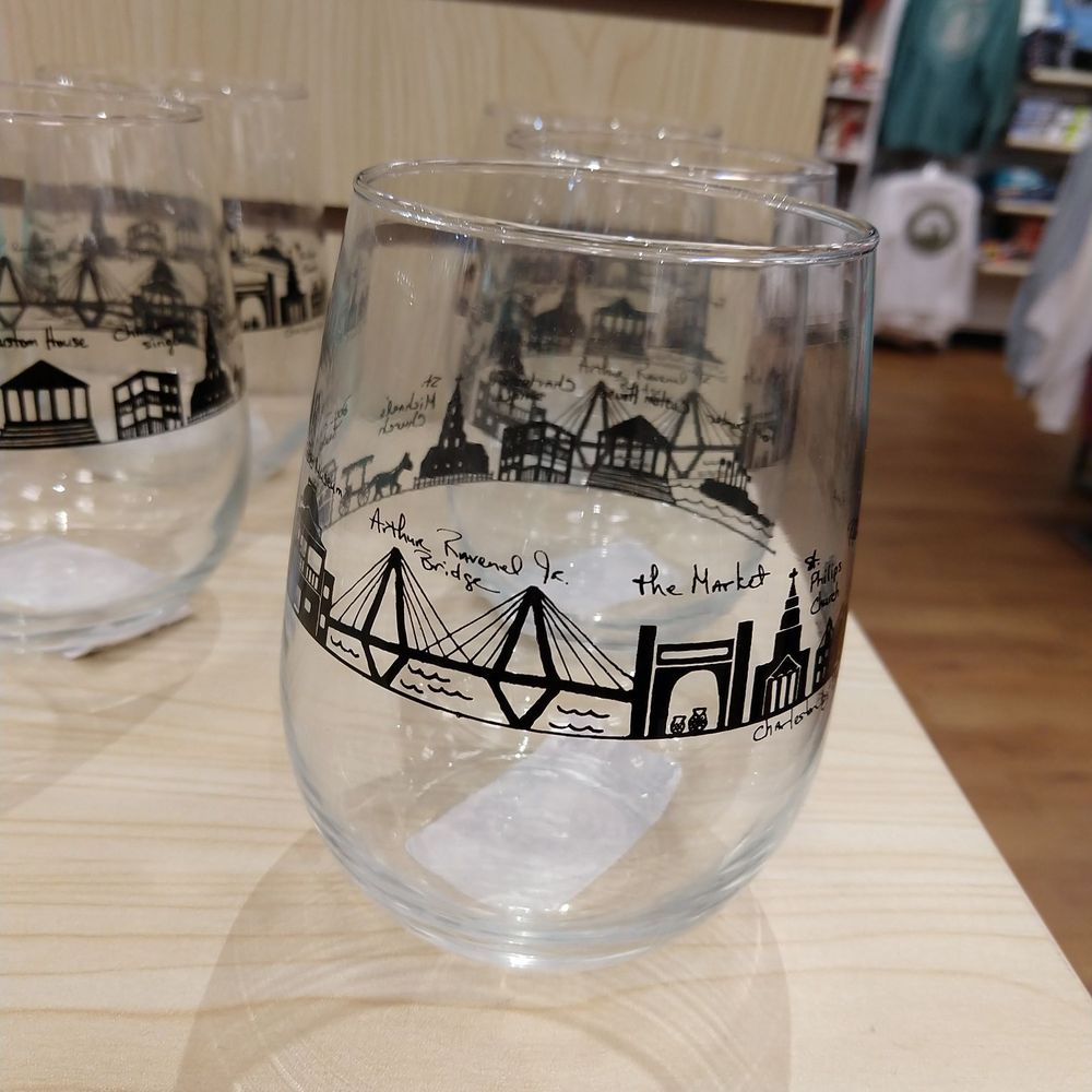 Palmetto Moon - I love this wine glass of Charleston sites. - Women's Clothing Near Me - North Charleston, South Carolina Palmetto Moon - I love this wine glass of Charleston sites. - Women's Clothing Near Me - North Charleston, South Carolina