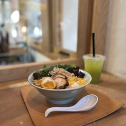 HiroNori Craft Ramen - Miso ramen with egg and pork chashu